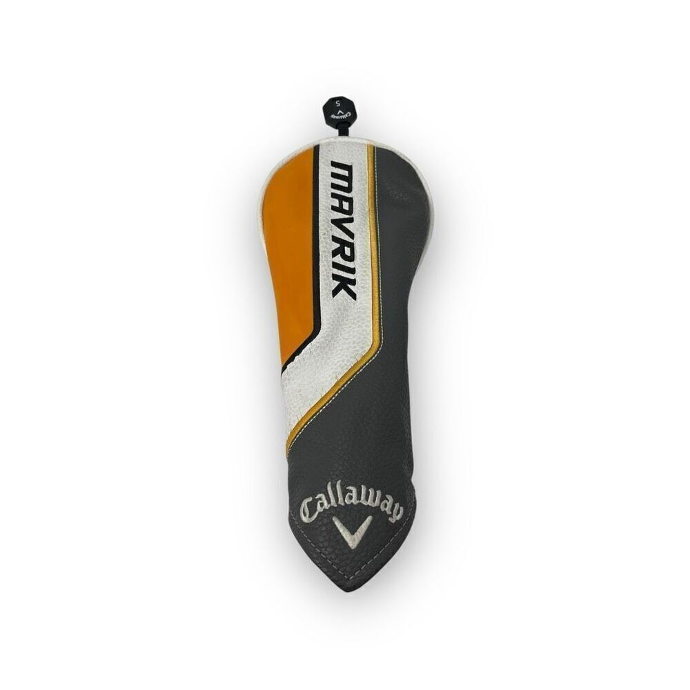 Callaway Mavrik Driver Headcover Orange Black Grey #5 Good Used Condition